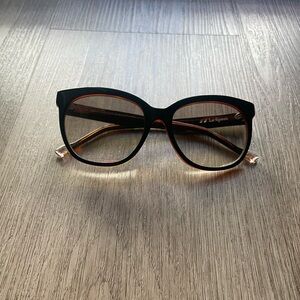 le specs oh snap brown oversized cateye retro 70's sunglasses eyewear NEW